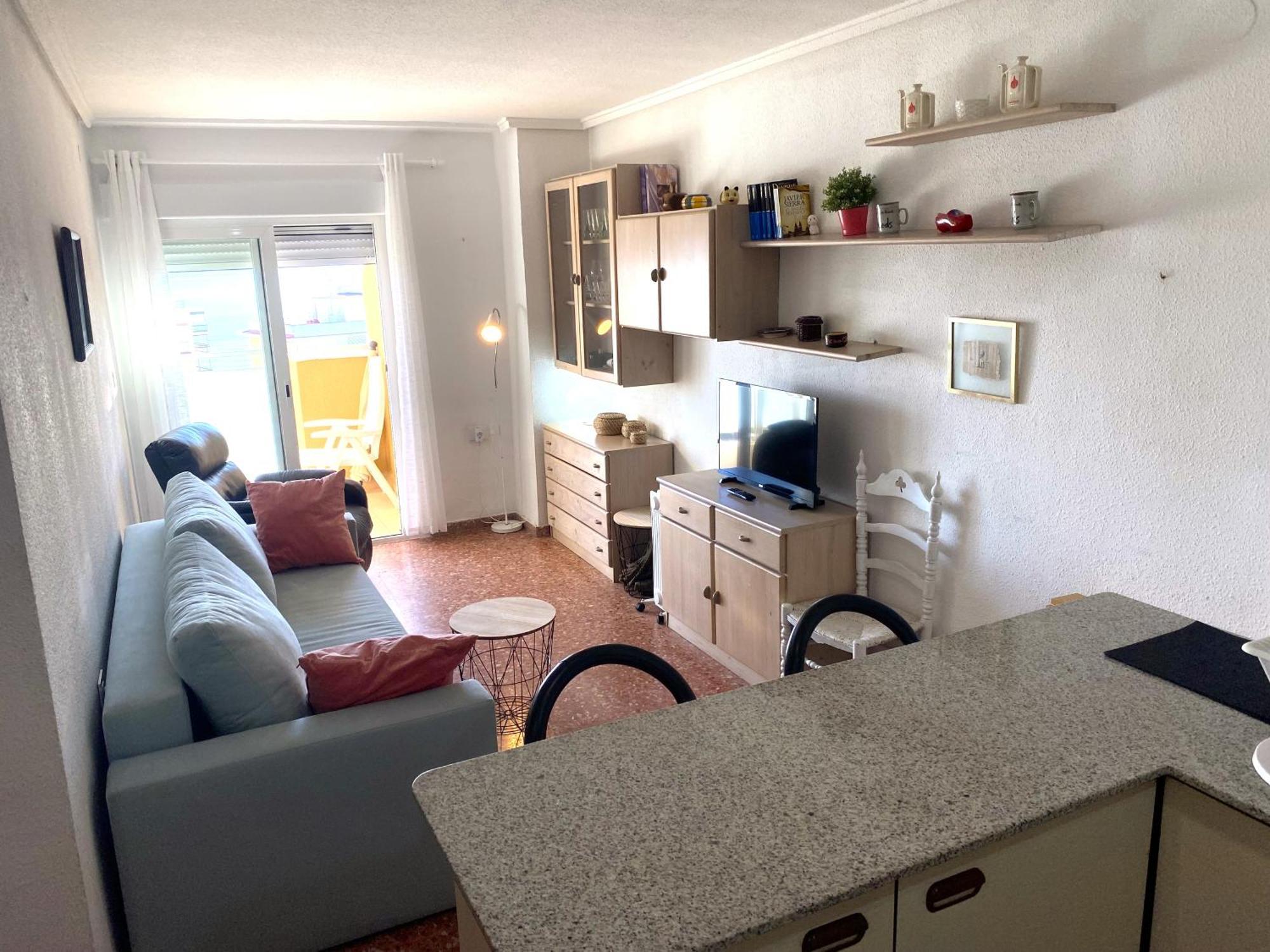 High-Floor Bright Apartment With Sea Views Mareny Blau Kültér fotó